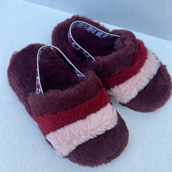 New GUESS Liddie Faux-Fur Slippers - Picture 2 of 4
